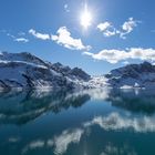 Spiegelung am Lünersee