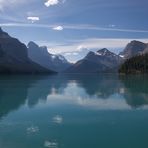 Spiegelung am Maligne Lake