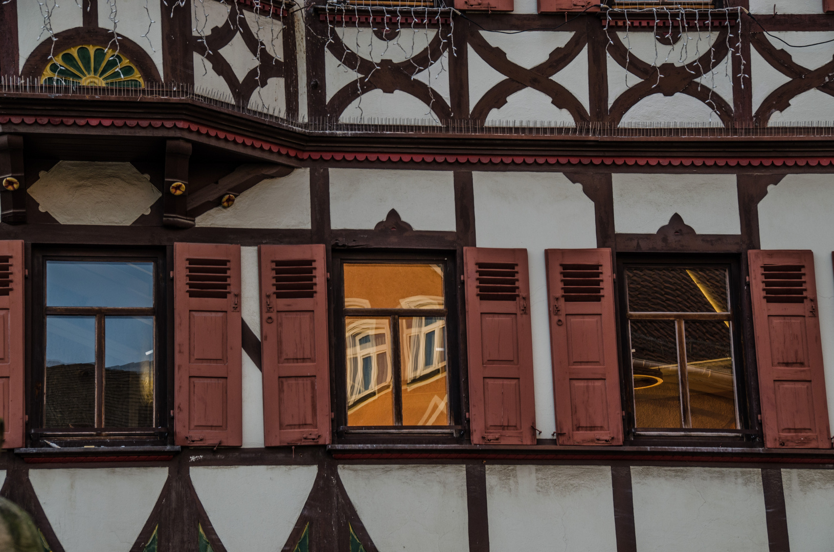 Spiegelung am Marktplatz in Reutlingen Foto &amp; Bild