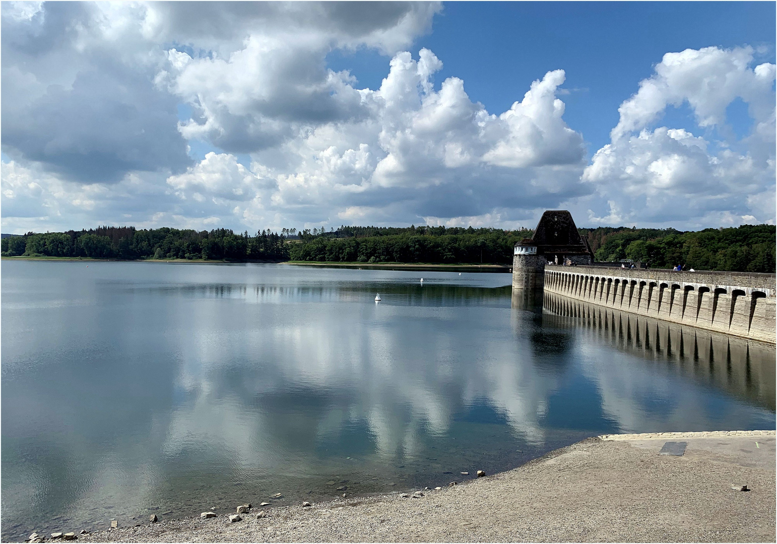 spiegelung am möhnesee 