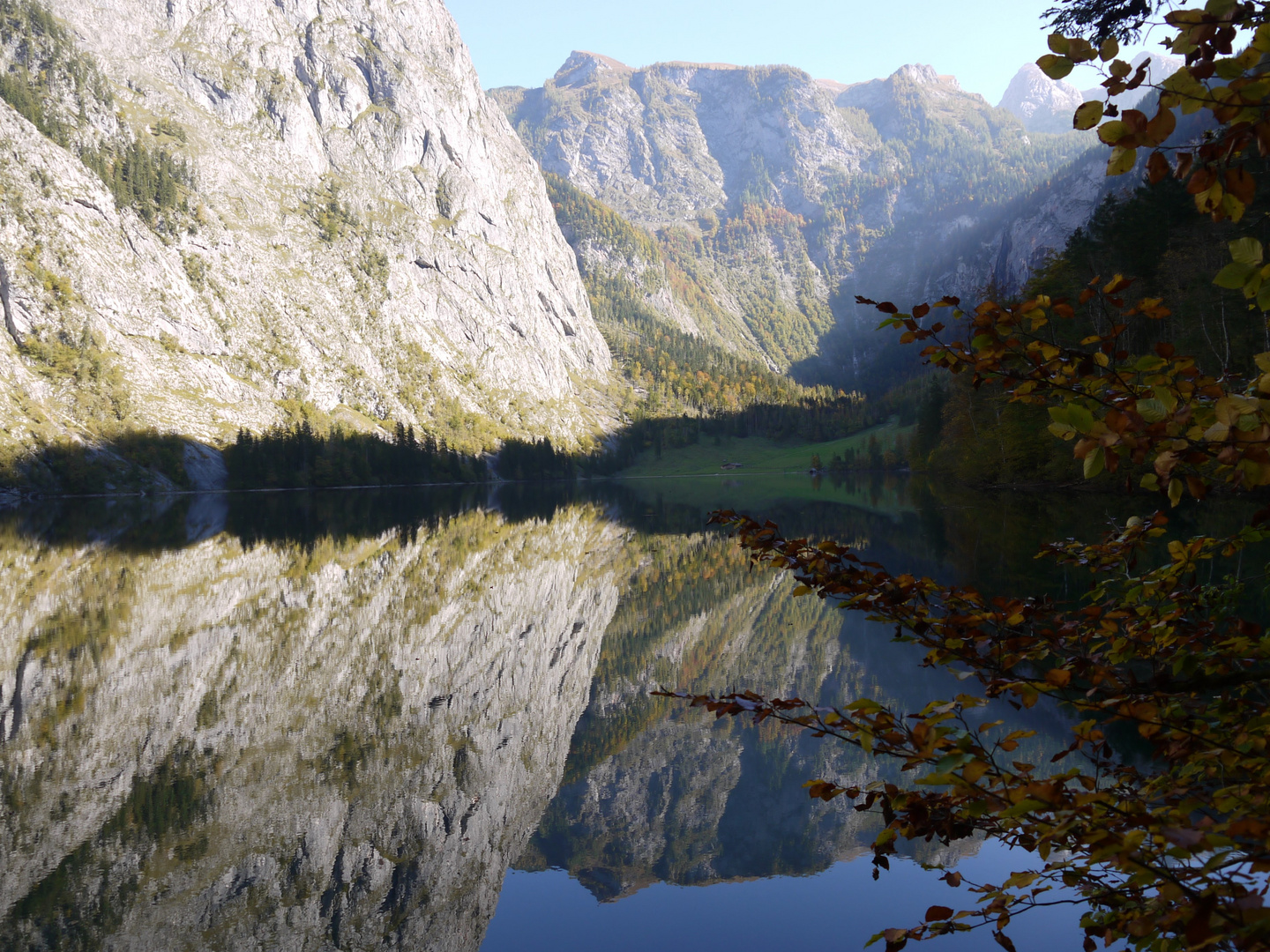 Spiegelung am Obersee