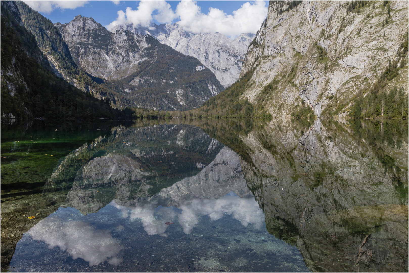 Spiegelung am Obersee