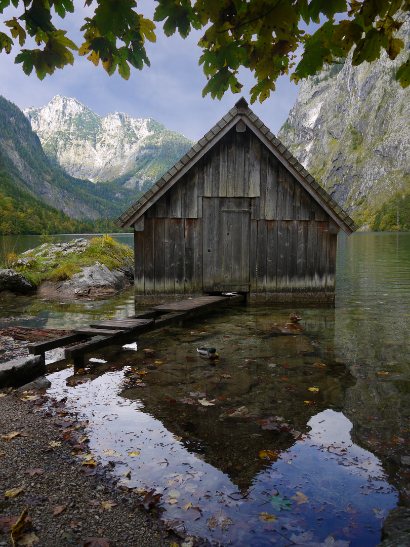 Spiegelung am Obersee