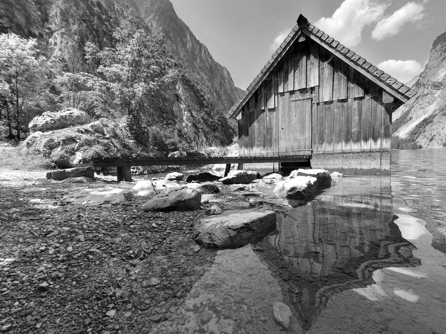 Spiegelung am Obersee