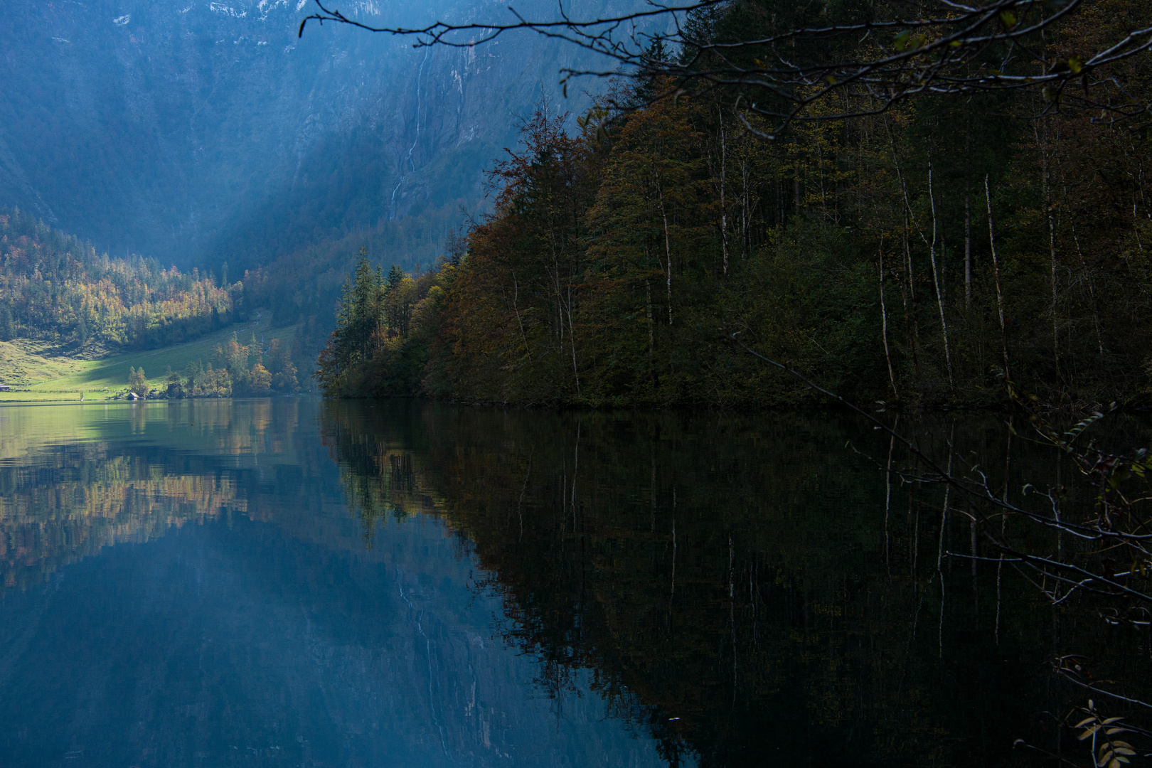 Spiegelung am Obersee