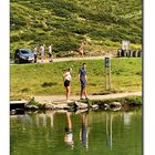 spiegelung am obersee bei st. jakob in osttirol