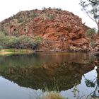 Spiegelung am Ormiston Gorge