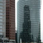 Spiegelung am Potsdammer Platz