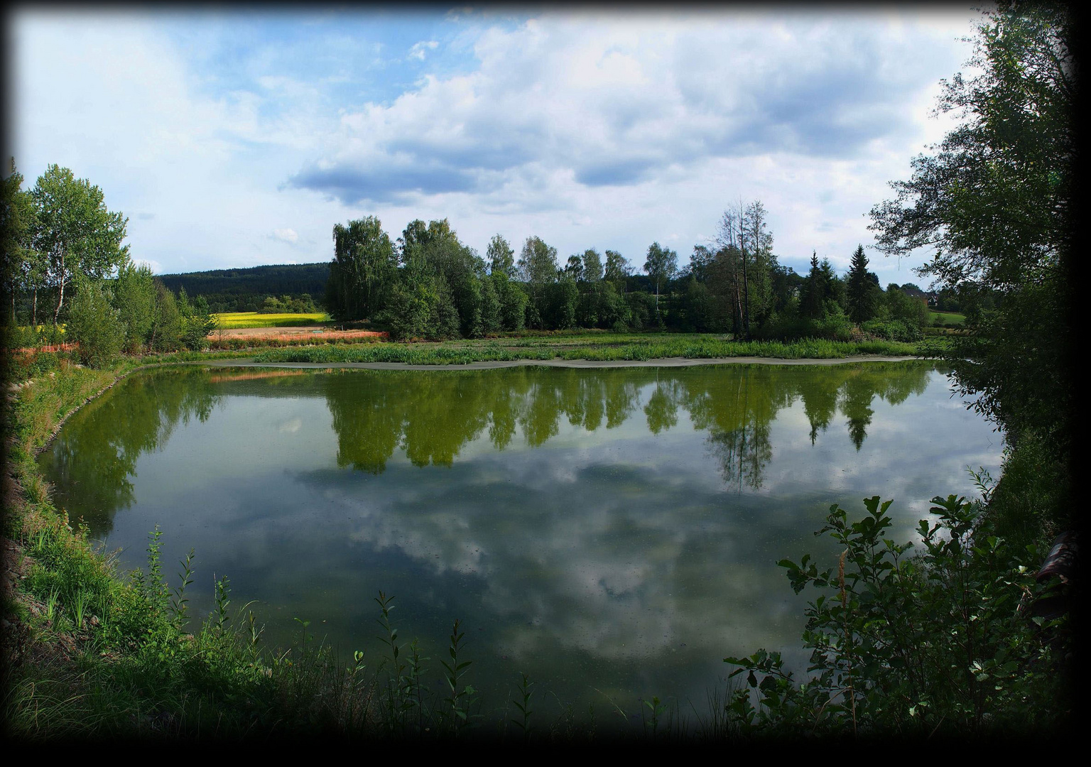 Spiegelung am Reitersee