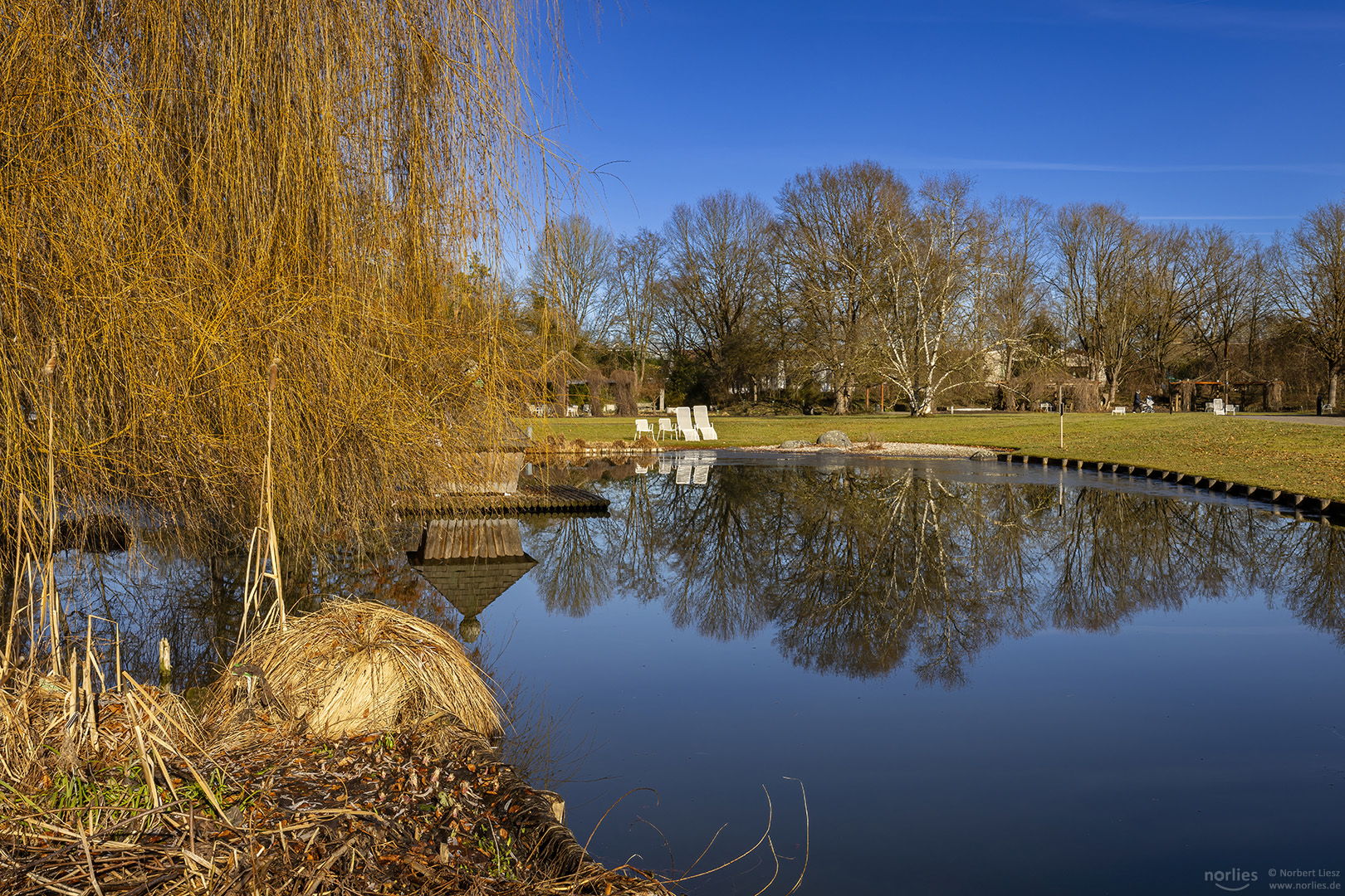 Spiegelung am See