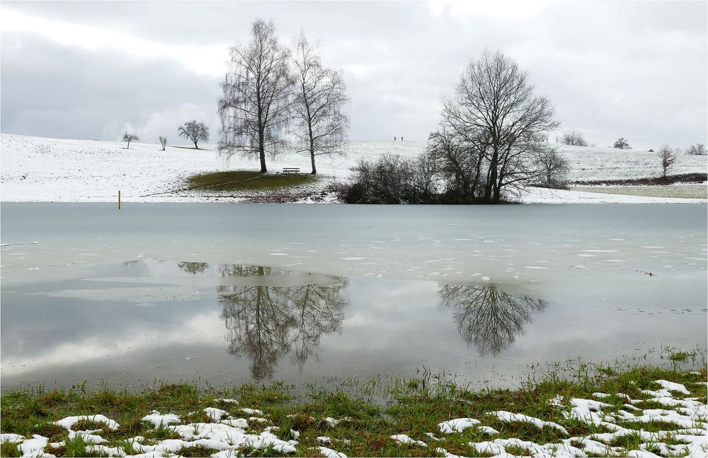 Spiegelung am See