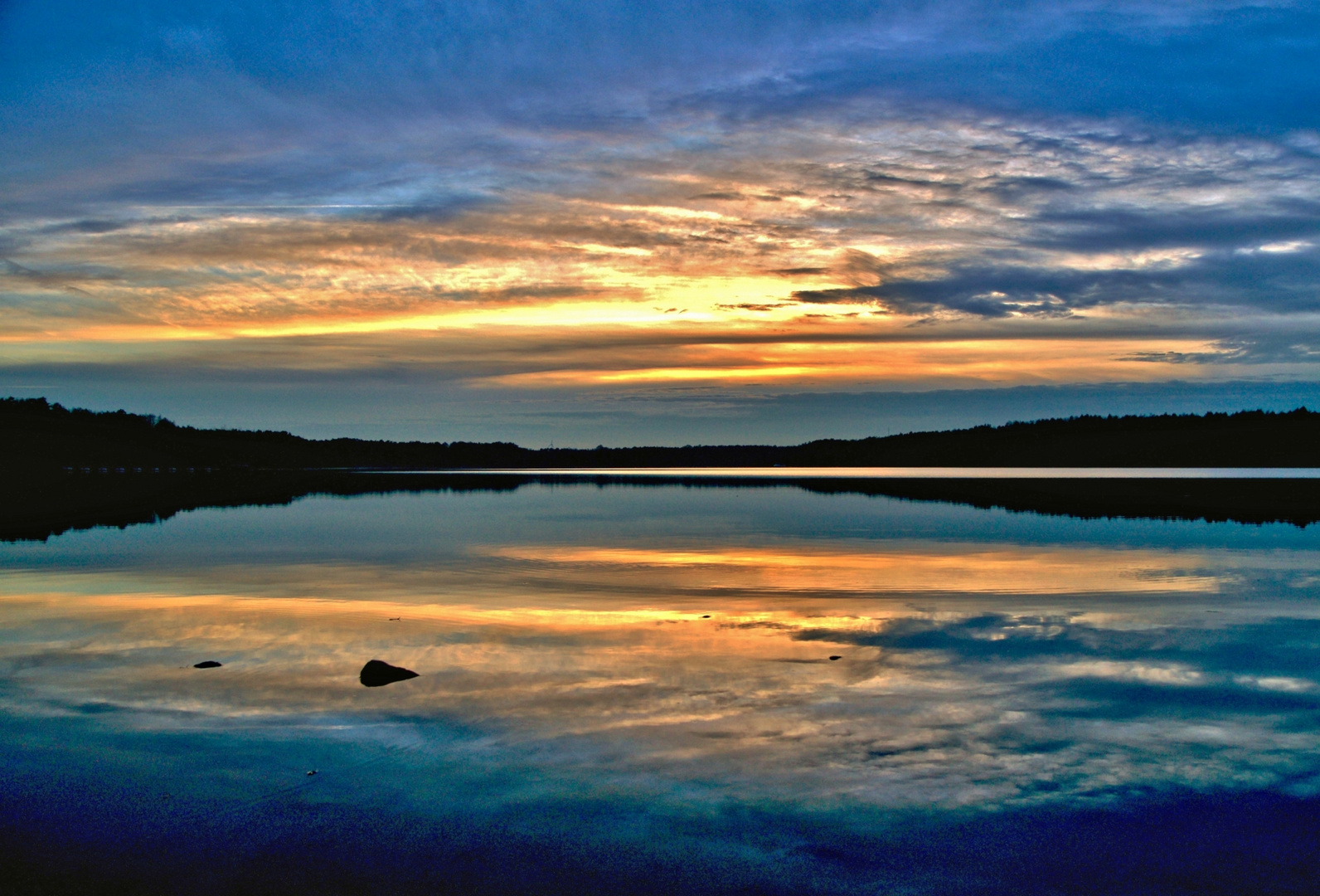 Spiegelung am Silbersee III