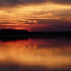 Spiegelung am Stausee