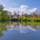  Spiegelung am Stauteich 2 in Bielefeld