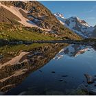 Spiegelung am Sustenpass