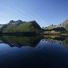 Spiegelung am Svartisen Gletscher - Norwegen