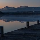 Spiegelung am Tachingersee