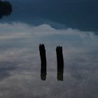 Spiegelung am Walchensee