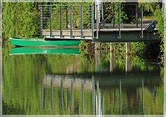 Spiegelung am Weiher