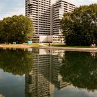 Spiegelung am Wöhrder See