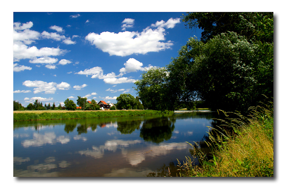 spiegelung an der freiberger mulde