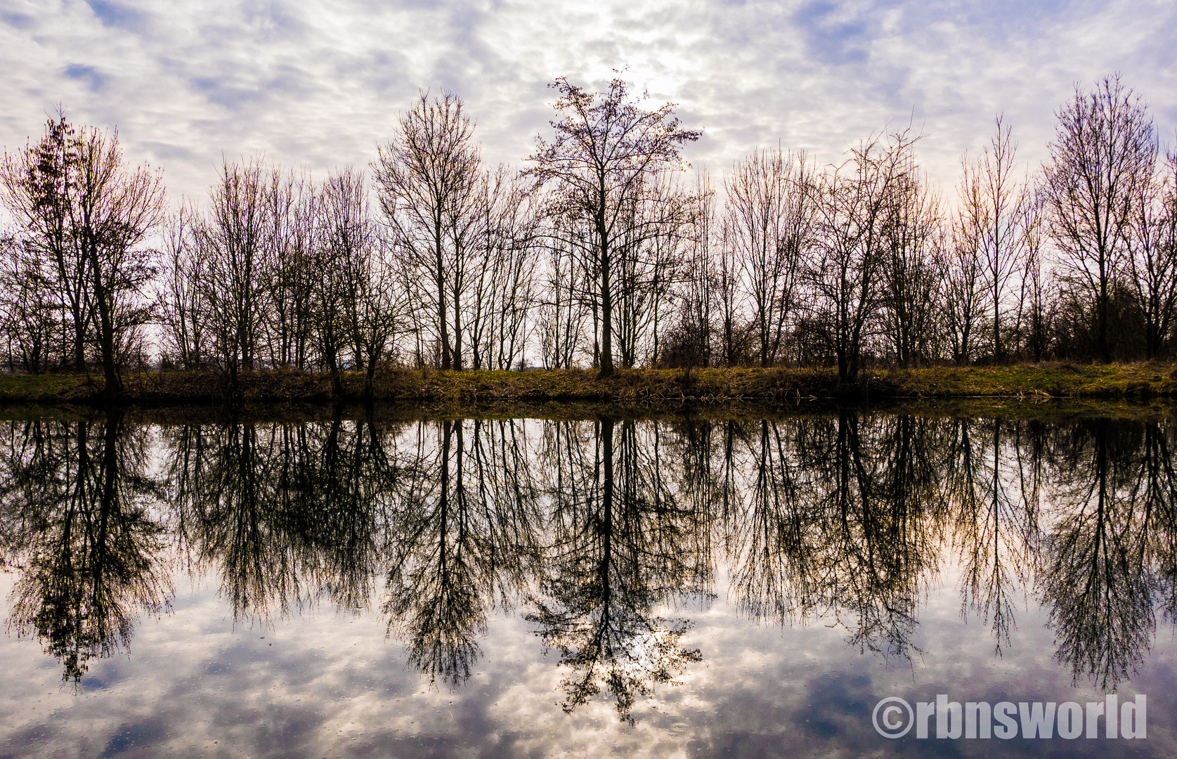 Spiegelung an der Unstrut