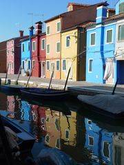 Spiegelung auf Burano