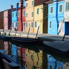 Spiegelung auf Burano