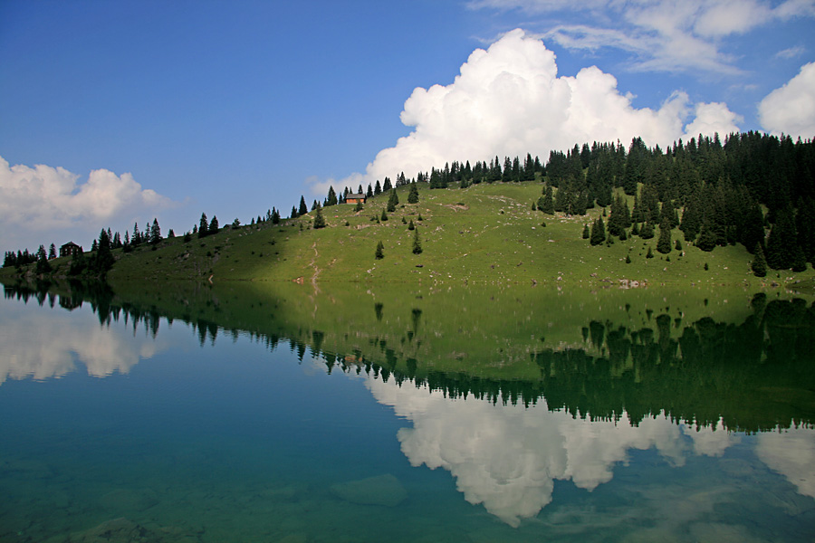 Spiegelung auf dem Bannalpsee