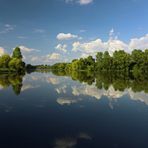 Spiegelung auf dem Südsee