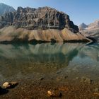 Spiegelung auf dem Weg von Banff nach Jasper