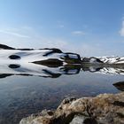 Spiegelung auf der Hardanger