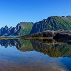 Spiegelung auf Senja