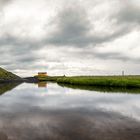 Spiegelung bei schlechtem Wetter