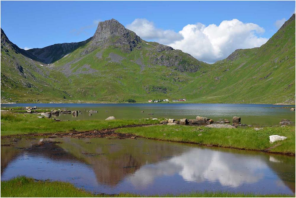 Spiegelung bei Stamsund