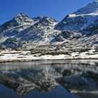 Spiegelung Berninapass