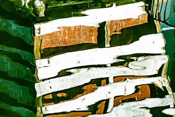 Spiegelung Bretterverschlag-5771