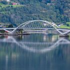 Spiegelung Brücke Südnorwegen 