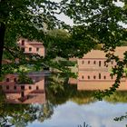 Spiegelung der Ahauser Mühle