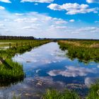 Spiegelung des Himmels und der Wolken...