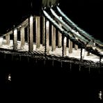 Spiegelung Douro-Brücke nachts
