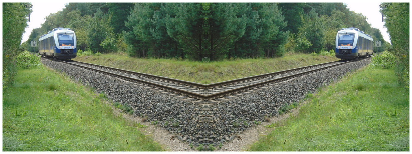 Spiegelung..... "Gegenverkehr" 