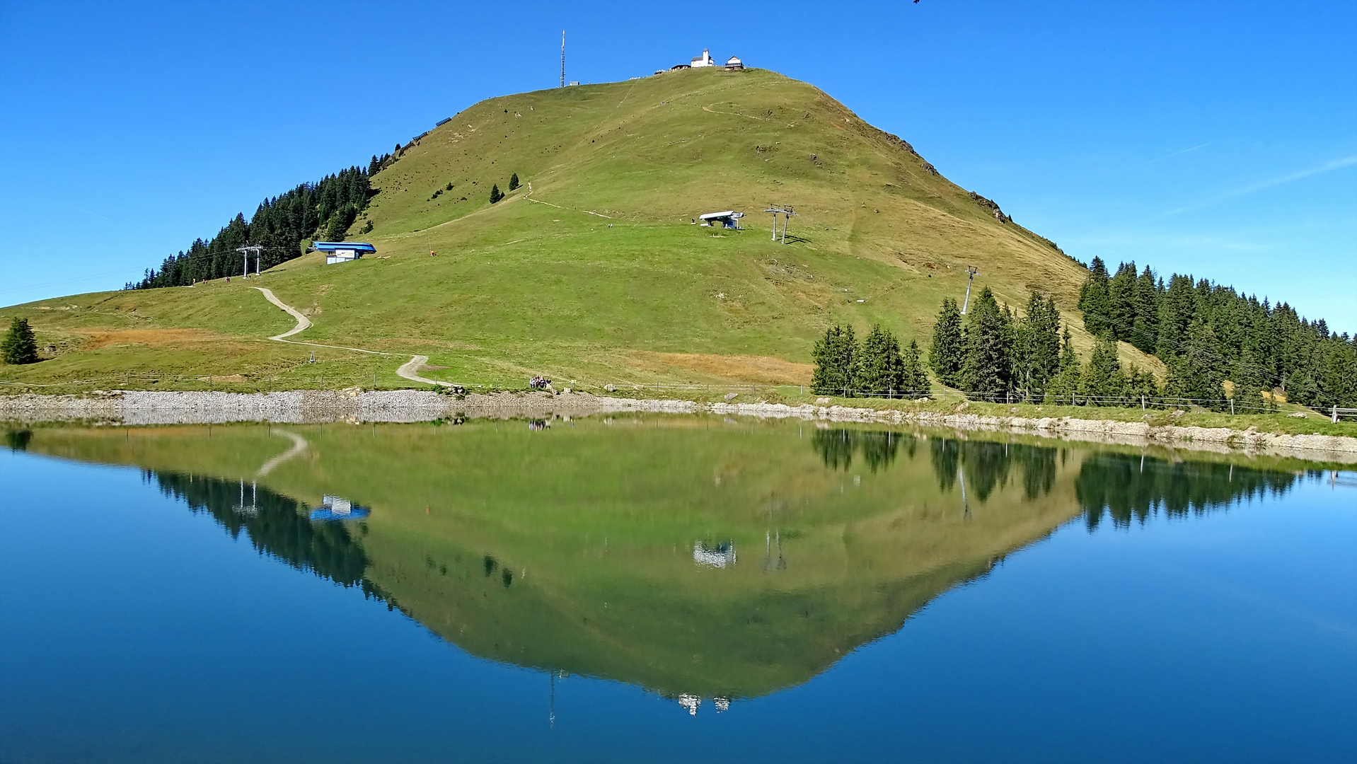 Spiegelung- Hohe Salve Brixental