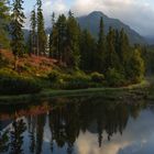 Spiegelung I / Sonnenaufgang in der Hohen Tatra