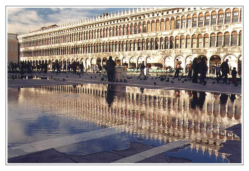 Spiegelung II. - Piazza San Marco