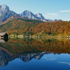 Spiegelung im Almsee