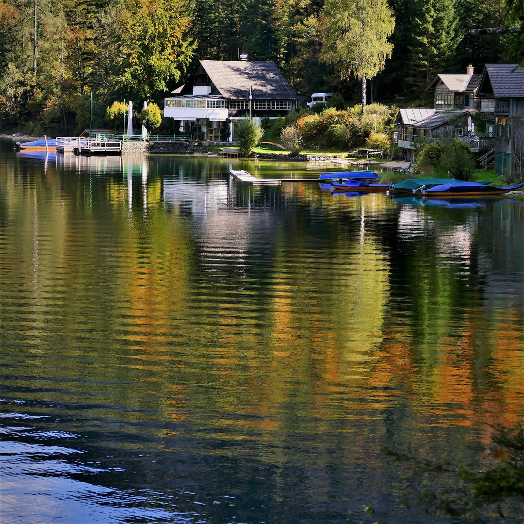 Spiegelung im Altausseer See