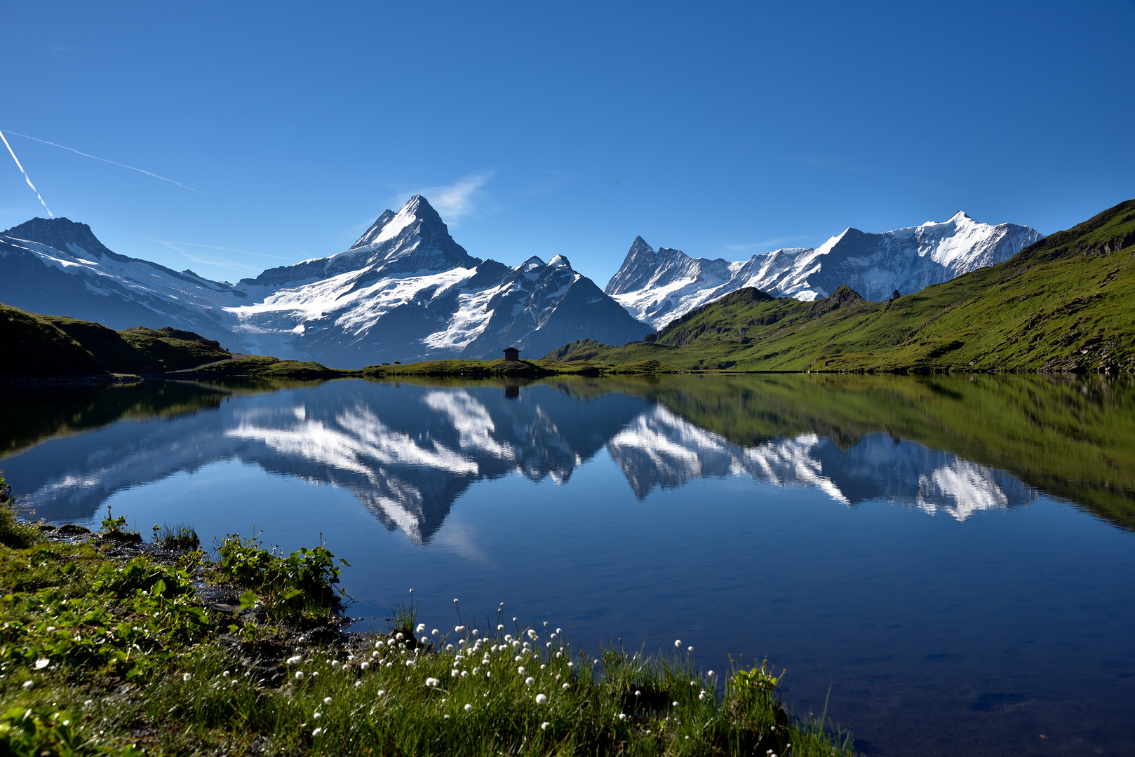 Spiegelung im Bachsee