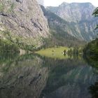 Spiegelung im Bergsee