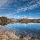 Spiegelung im Bergsee